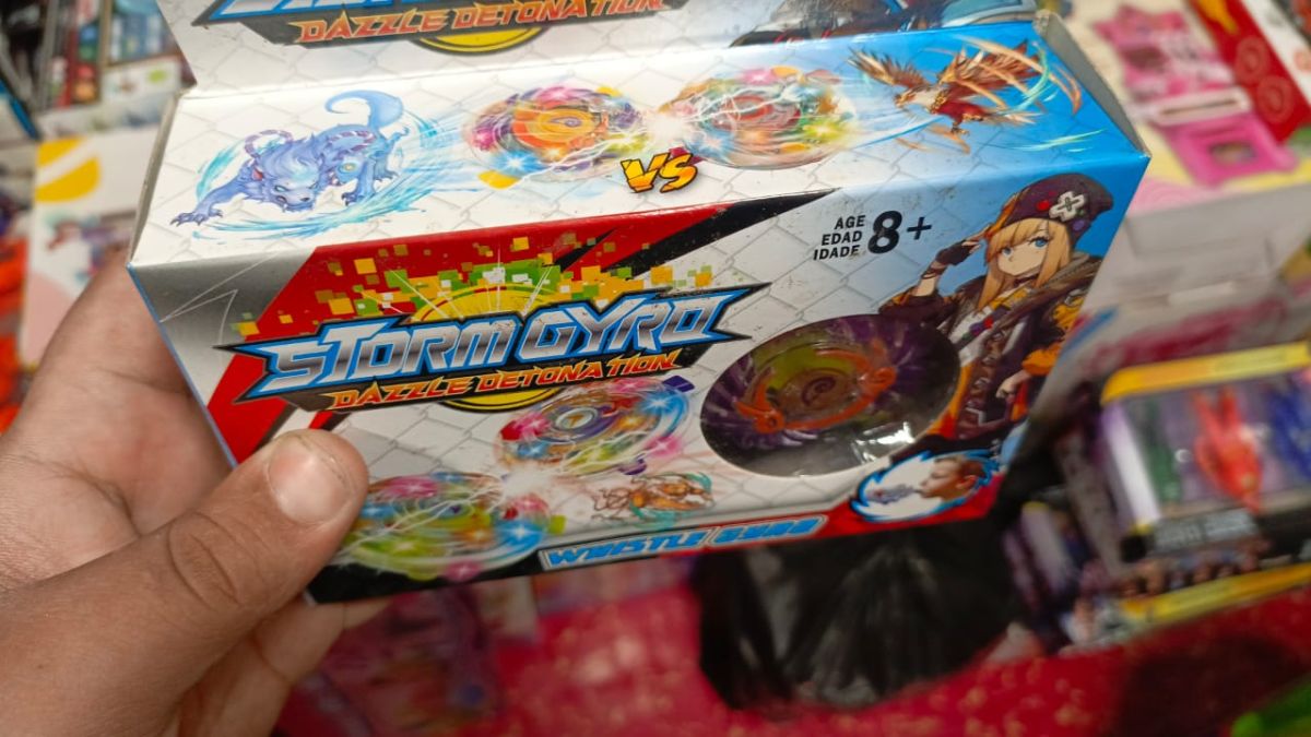 Storm Gyro Spinning Top Toy for kids View Gallery - Pakistan