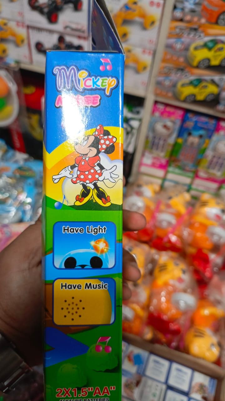 Micky Mouse Musical Toy Phone for Kids(Random color) View Gallery - Pakistan