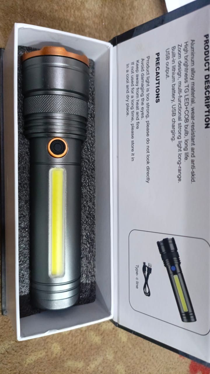 USB Multifunctional Flashlight(BL-C27) View Gallery - Pakistan