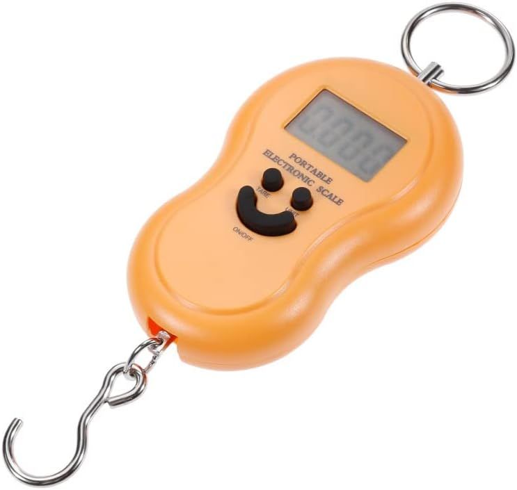 Utility Luggage Scale 50Kg Mini Digital Scale for Fishing Luggage Travel Weighting Kitchen Steelyard Hanging Electronic Hook Scale Weighing(random color) View Gallery - Pakistan