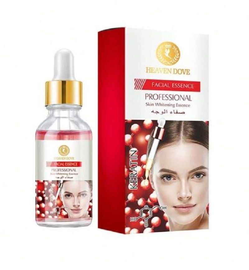 Heaven Dove Keratin Facial Essence Serum Moisturizing Brightening Special Skin Care – 30 ml View Gallery - Pakistan