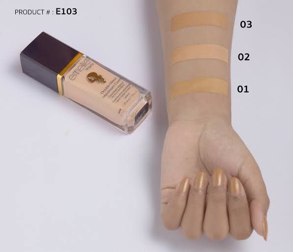 Emelie Double Wear foundation SHADE 01 View Gallery - Pakistan