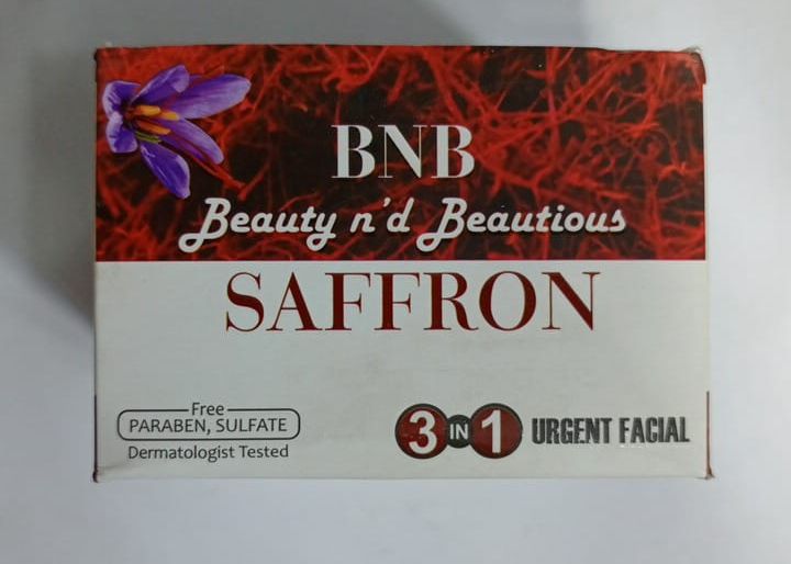 B and B Saffron Whitening Facial Kit 3 in 1 - Urgent Facial &amp; Dead Skin Removal View Gallery - Pakistan