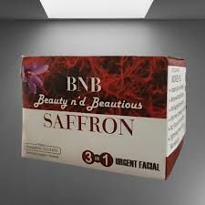 B and B Saffron Whitening Facial Kit 3 in 1 - Urgent Facial &amp; Dead Skin Removal View Gallery - Pakistan