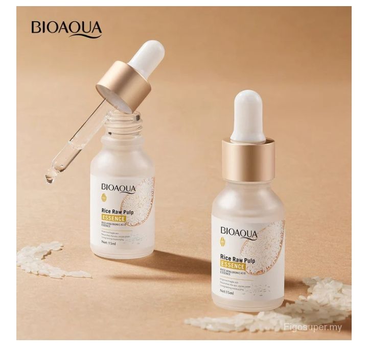 BIOAOUA Hyaluronic Acid Rice Raw Pulp Essence Face Serum 15ml View Gallery - Pakistan