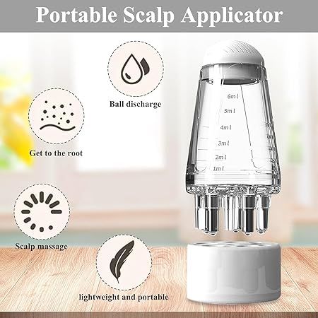 Comb pack Scalp Root Hair Oil Applicator |  Derma Roller Size 0.5mm View Gallery - Pakistan