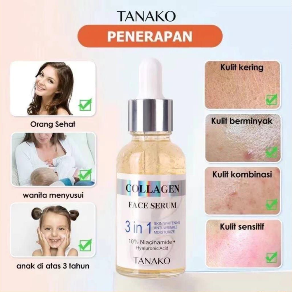 3 in 1 Korean Natural Oil Whitening &amp; Anti Aging Serum 30ml View Gallery - Pakistan