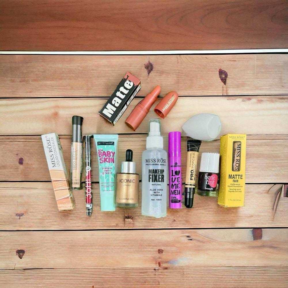 11 Items Makeup Deals, Liquid Concealer, Lip Gloss View Gallery - Pakistan