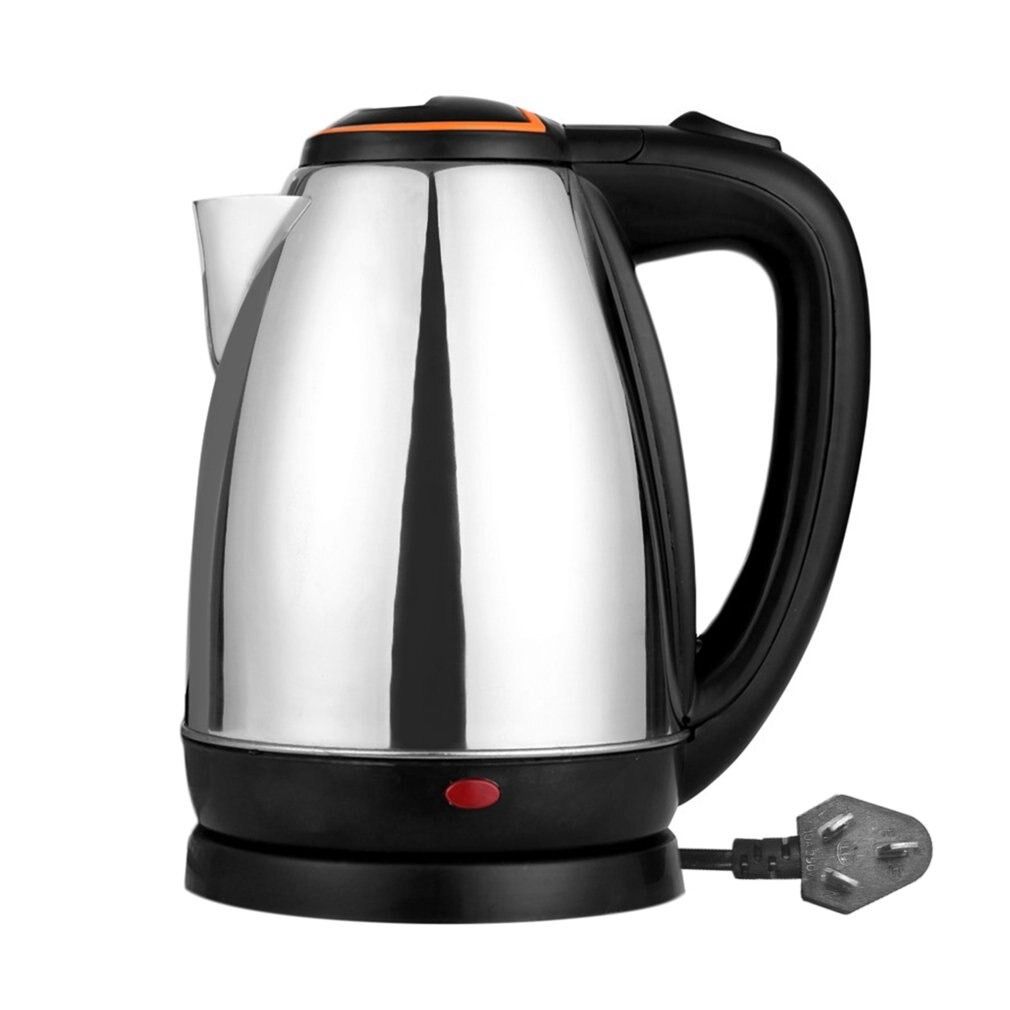 Premium Quality Stainless Steel Electric Kettle (Silver) View Gallery - Pakistan