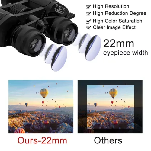 100x180 High Power Auto Focus Binoculars BAK4 Hunting Monoculars Night Vision (Random Color) View Gallery - Pakistan