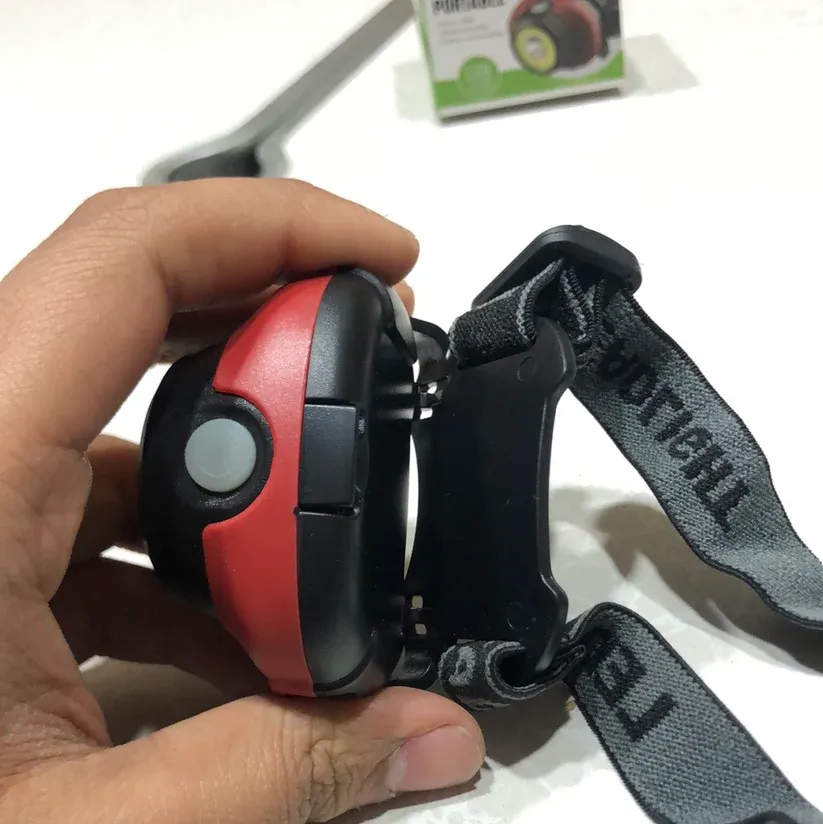 Portable Mini Headlight High Lumen Head Lamp KX-1802 (Random Color) View Gallery - Pakistan
