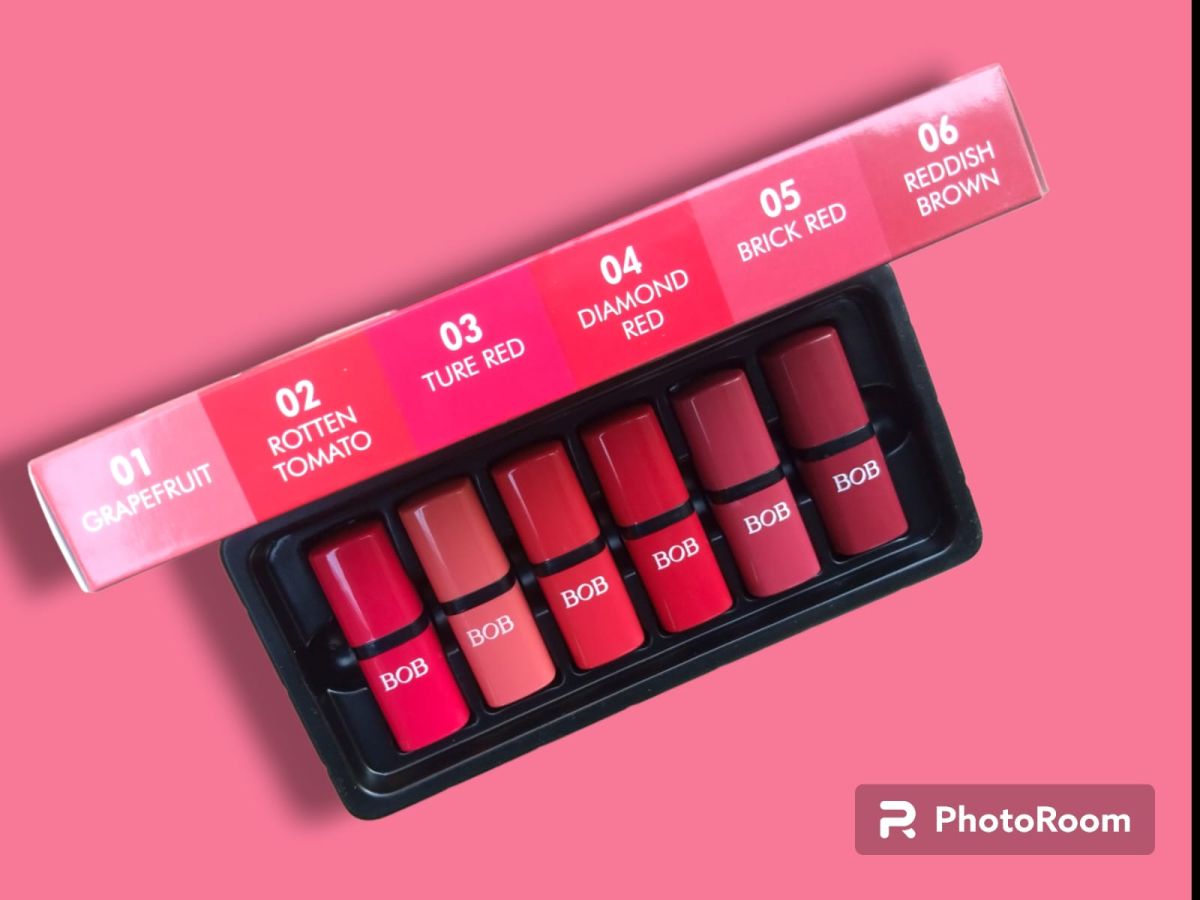 Pack of 6 Matte Bob Lipstick Set View Gallery - Pakistan