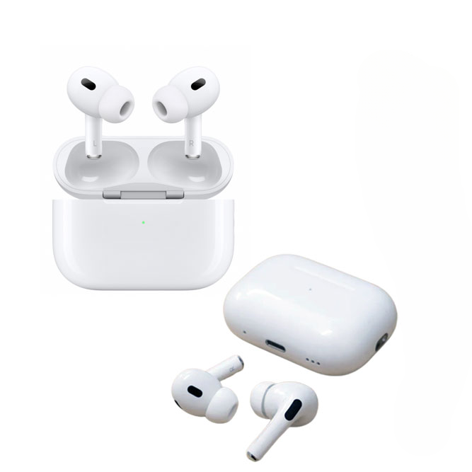 White New Apple Airpod Pro 2 Hengxuan TC charging(High Copy) white View Gallery - Pakistan