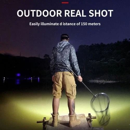 5 LED Headlamp Rechargeable Powerful Head Lamp with Built-in Battery Outdoor Camping Headlight Head Flashlight Head Light View Gallery - Pakistan