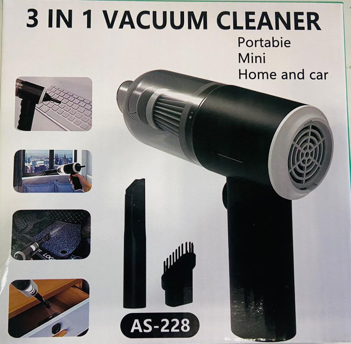 AS 228 - 3 In 1 Portable Vacuum Cleaner, vacuum for car - vacuum for home - duster View Gallery - Pakistan