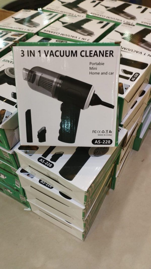 AS 228 - 3 In 1 Portable Vacuum Cleaner, vacuum for car - vacuum for home - duster View Gallery - Pakistan