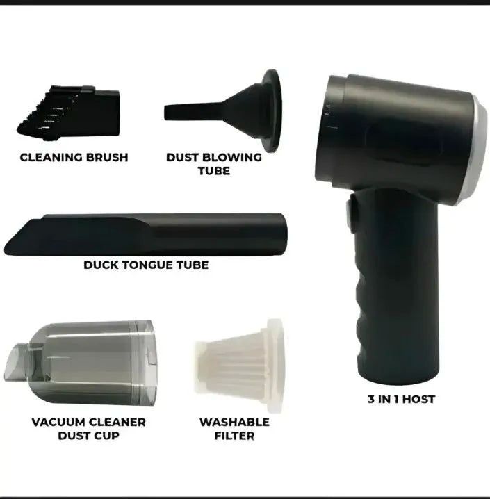 AS 228 - 3 In 1 Portable Vacuum Cleaner, vacuum for car - vacuum for home - duster View Gallery - Pakistan