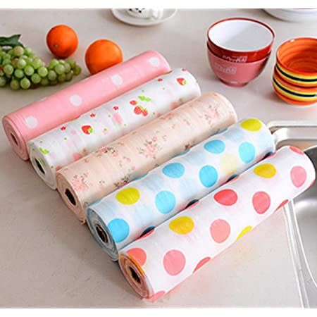 1 Roll - Kitchen Polka Foamic Sheet (45x150cm)  (random design) View Gallery - Pakistan