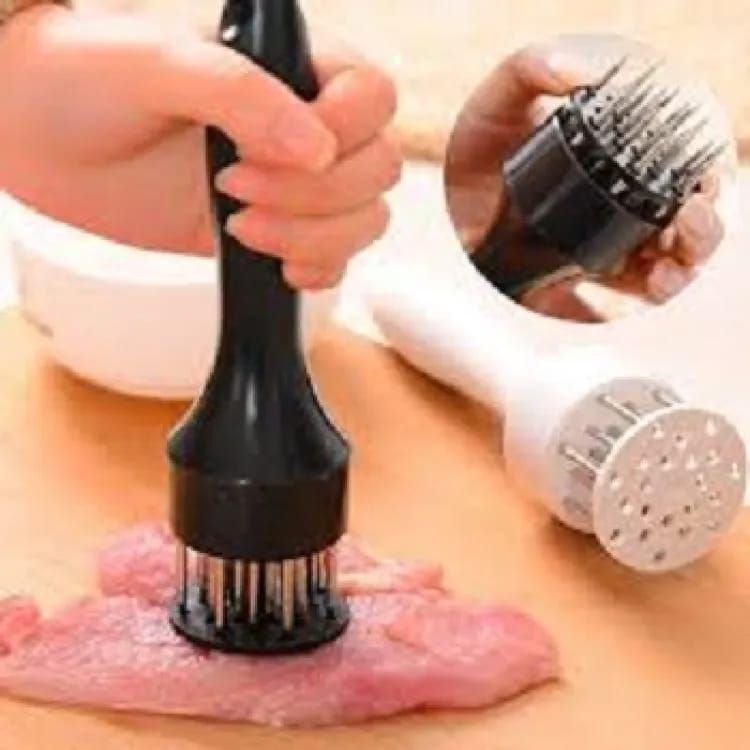 Meat Tenderizer Loose Meat  Stainless Steel Needle Eco-Friendly (random color) View Gallery - Pakistan