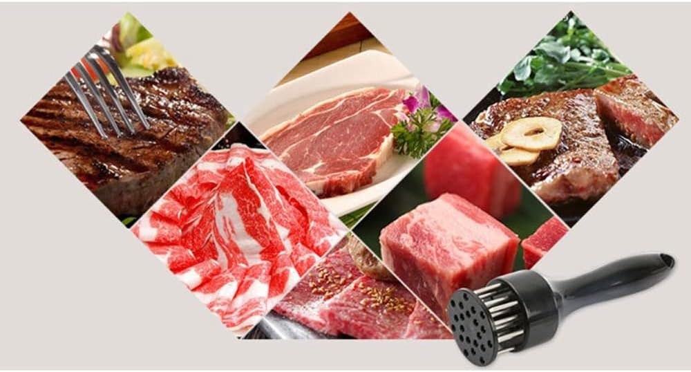 Meat Tenderizer Loose Meat  Stainless Steel Needle Eco-Friendly (random color) View Gallery - Pakistan