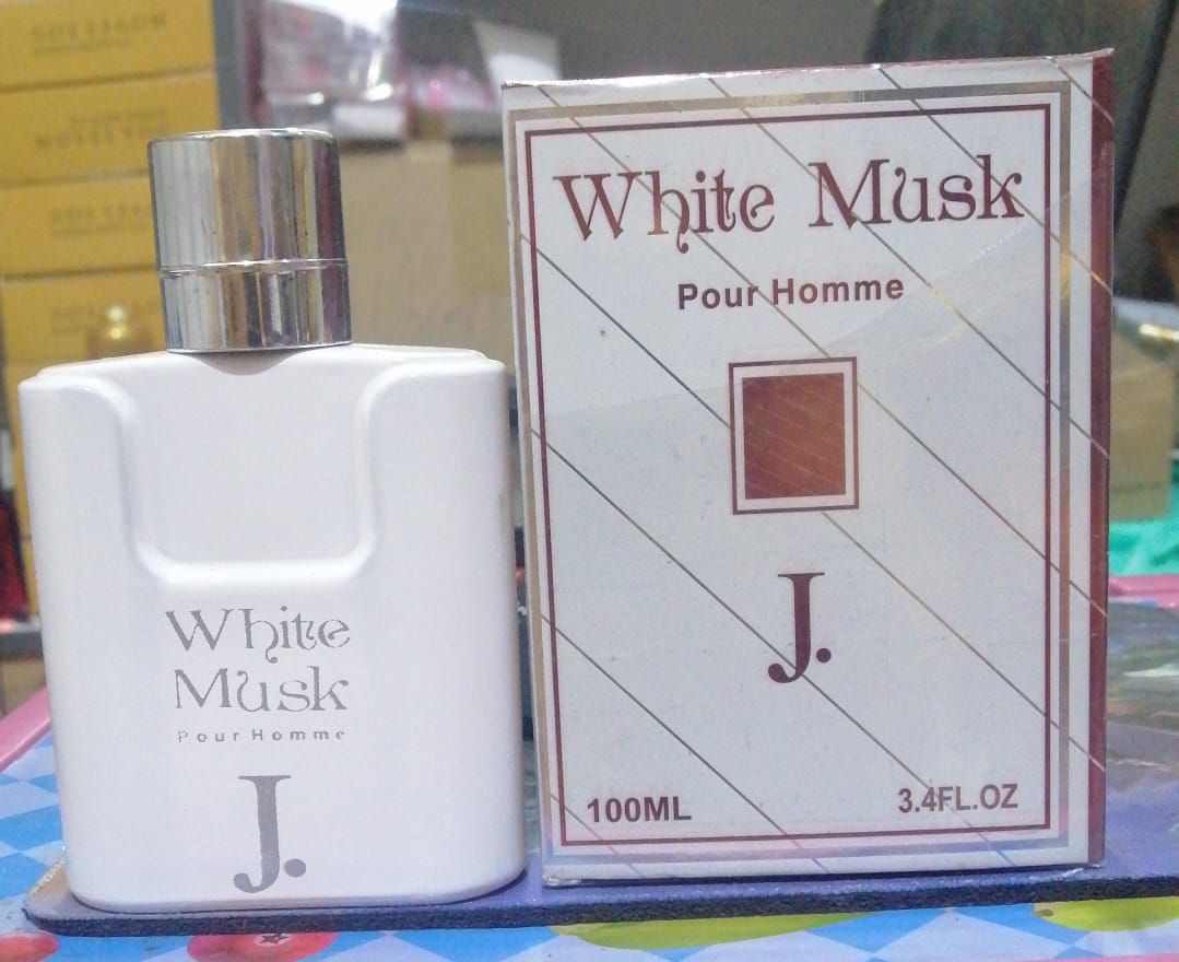 Pack of 2 White Musk and J. Essence Eau De Long Lasting Fragrance Men's Perfume 100 ML View Gallery - Pakistan