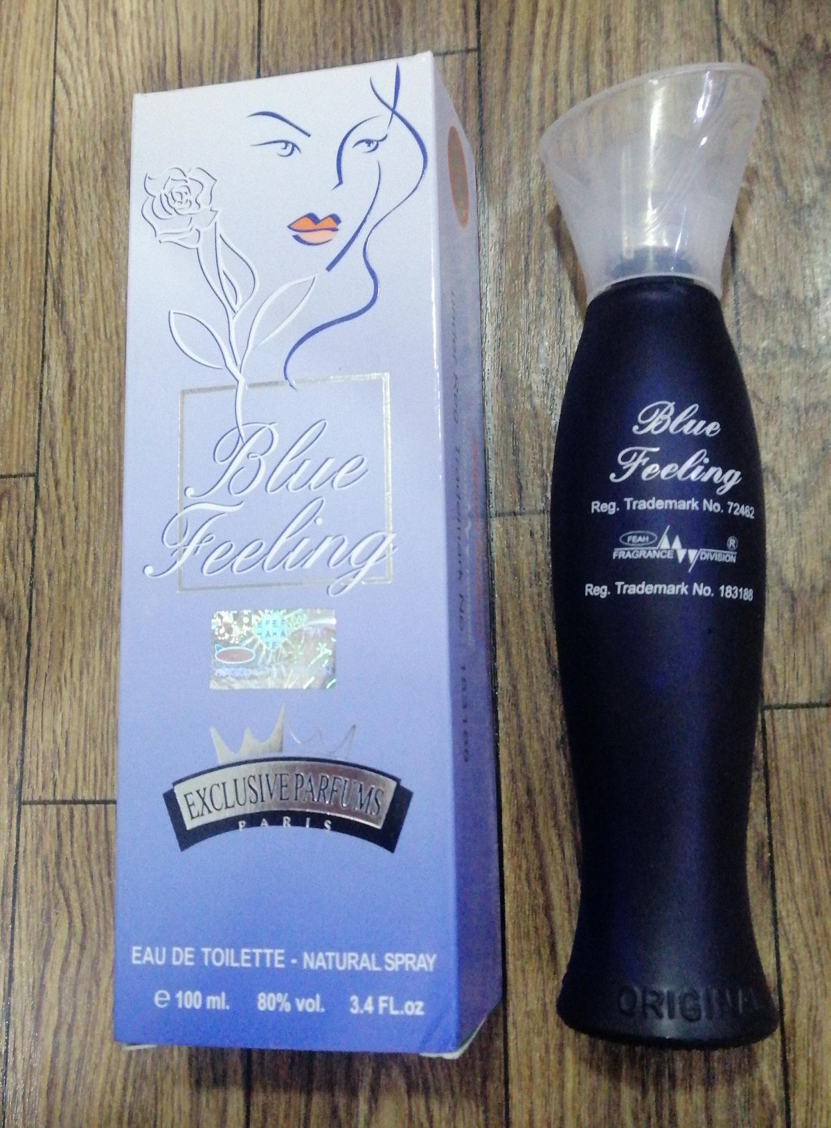 Blue Feeling Perfume || Natural Spray Exclusive for Women – 100ML View Gallery - Pakistan