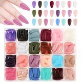Artificial Nails Pack - 576 Nails with Glue &amp; Stickers View Gallery - Pakistan