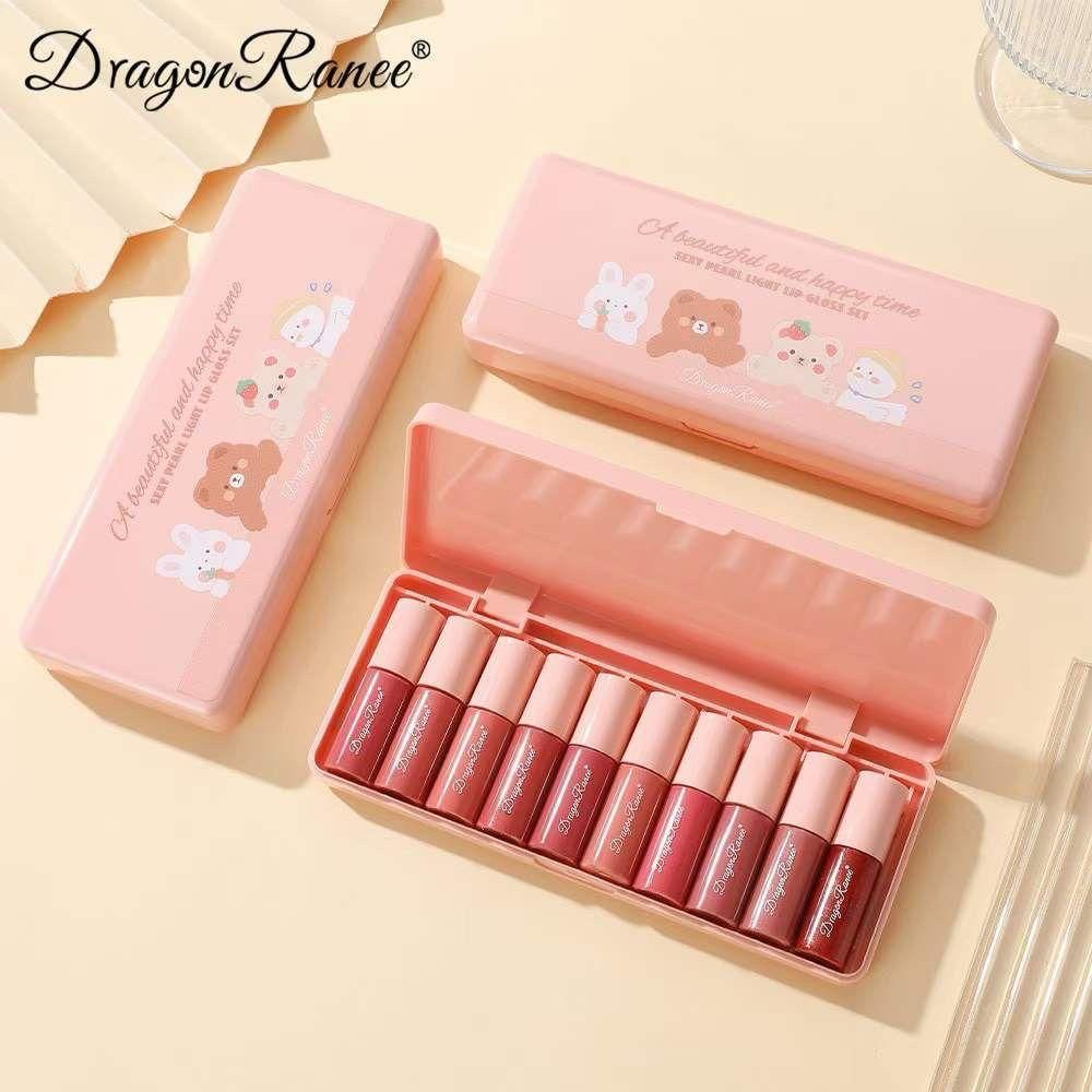 10Pcs   A Beautiful And Happy Time Sexy Pearl Light Lip Gloss Set mini Lip Gloss Set View Gallery - Pakistan