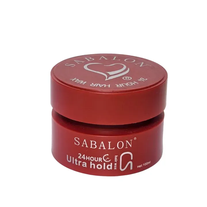 SABALON Hair Wax 24 Hour Professional Styling System , Hair Styling Wax For Ultra hold Sculpting 100ml Red View Gallery - Pakistan