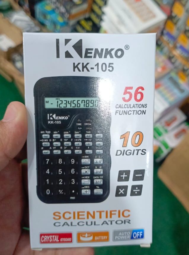 KENKO Scientific Calculator KK-105 function with time View Gallery - Pakistan