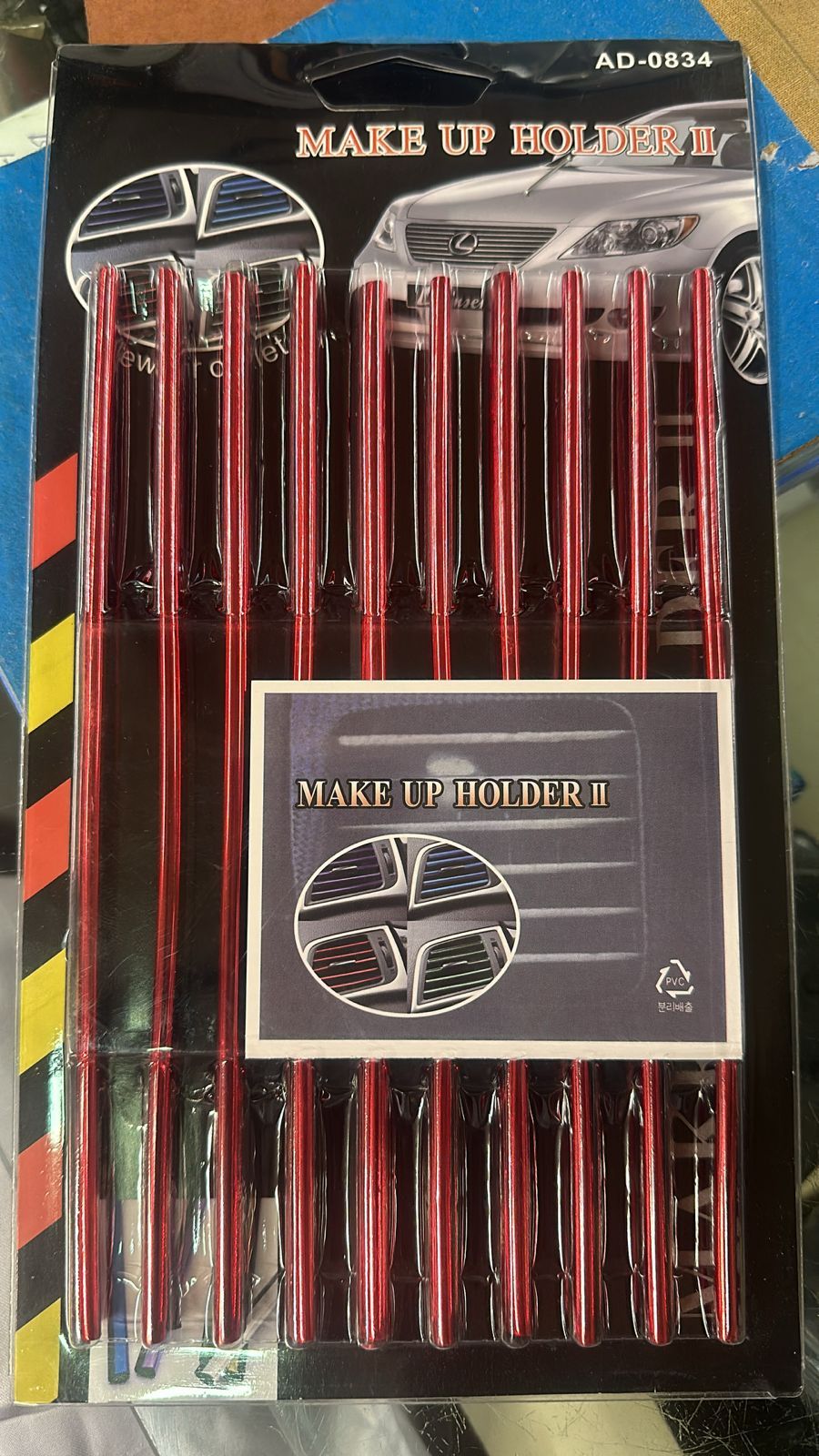 Car air-conditioning grill moulding for decorating  ,Car AC Decor Strip Only Red colour View Gallery - Pakistan