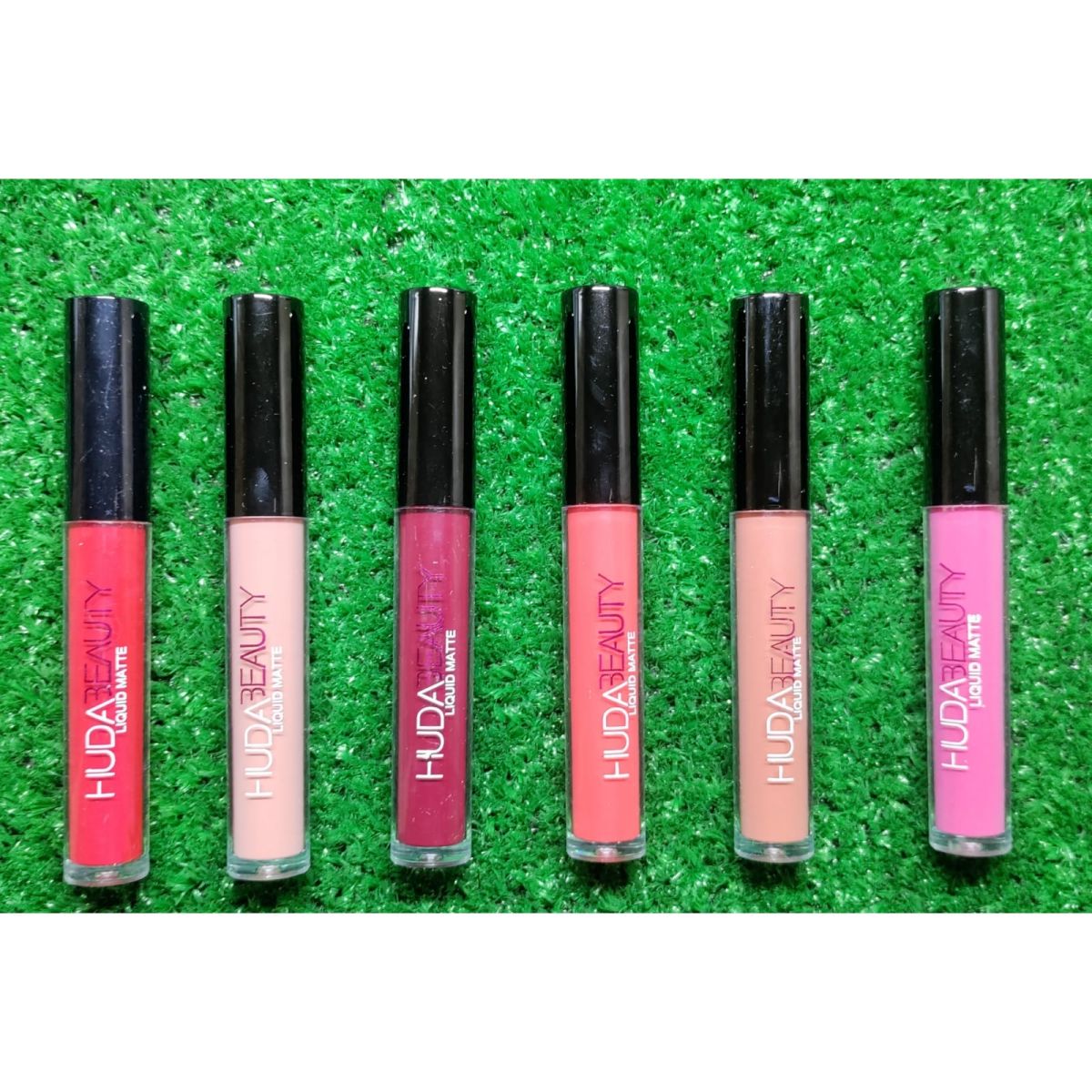 Huda Beauty Liquid Matte Lipgloss for girls (random color) View Gallery - Pakistan