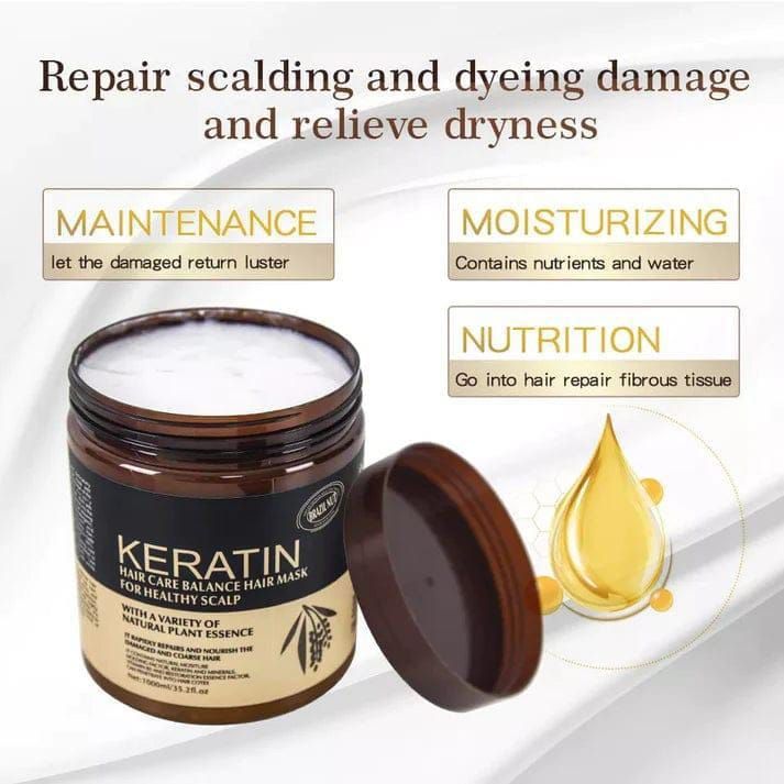 (Pack of 2) Keratin &amp; Collagen Hair Mask Deal View Gallery - Pakistan