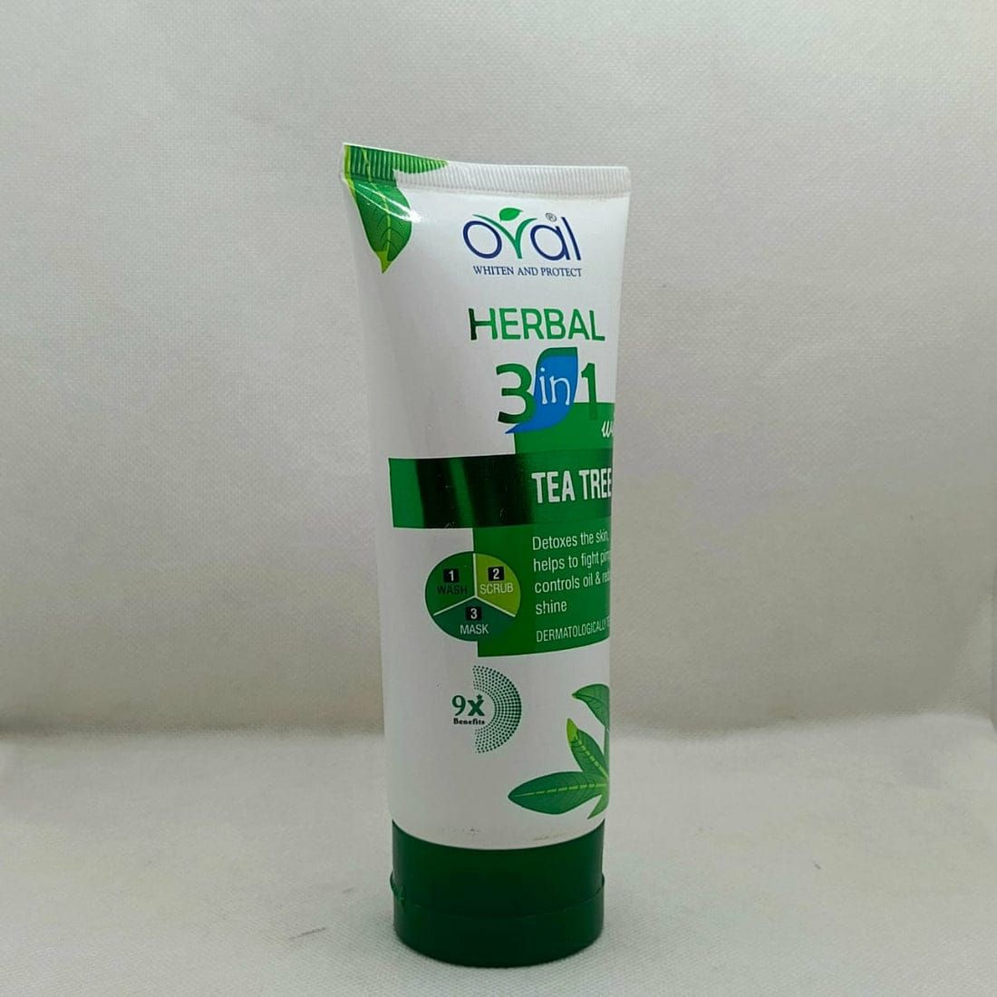 OVAL 3 in 1 Tea Tree Herbal tube  ( 150 ml) View Gallery - Pakistan