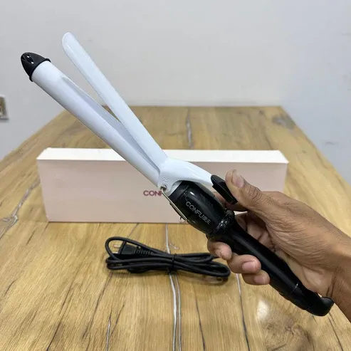 CONFU Curling Iron KF-482 | Professional Ceramic Coated Curling Iron View Gallery - Pakistan