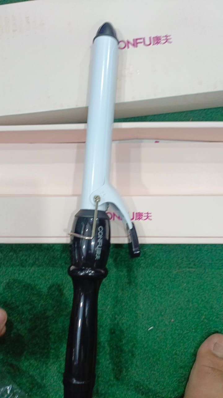 CONFU Curling Iron KF-482 | Professional Ceramic Coated Curling Iron View Gallery - Pakistan