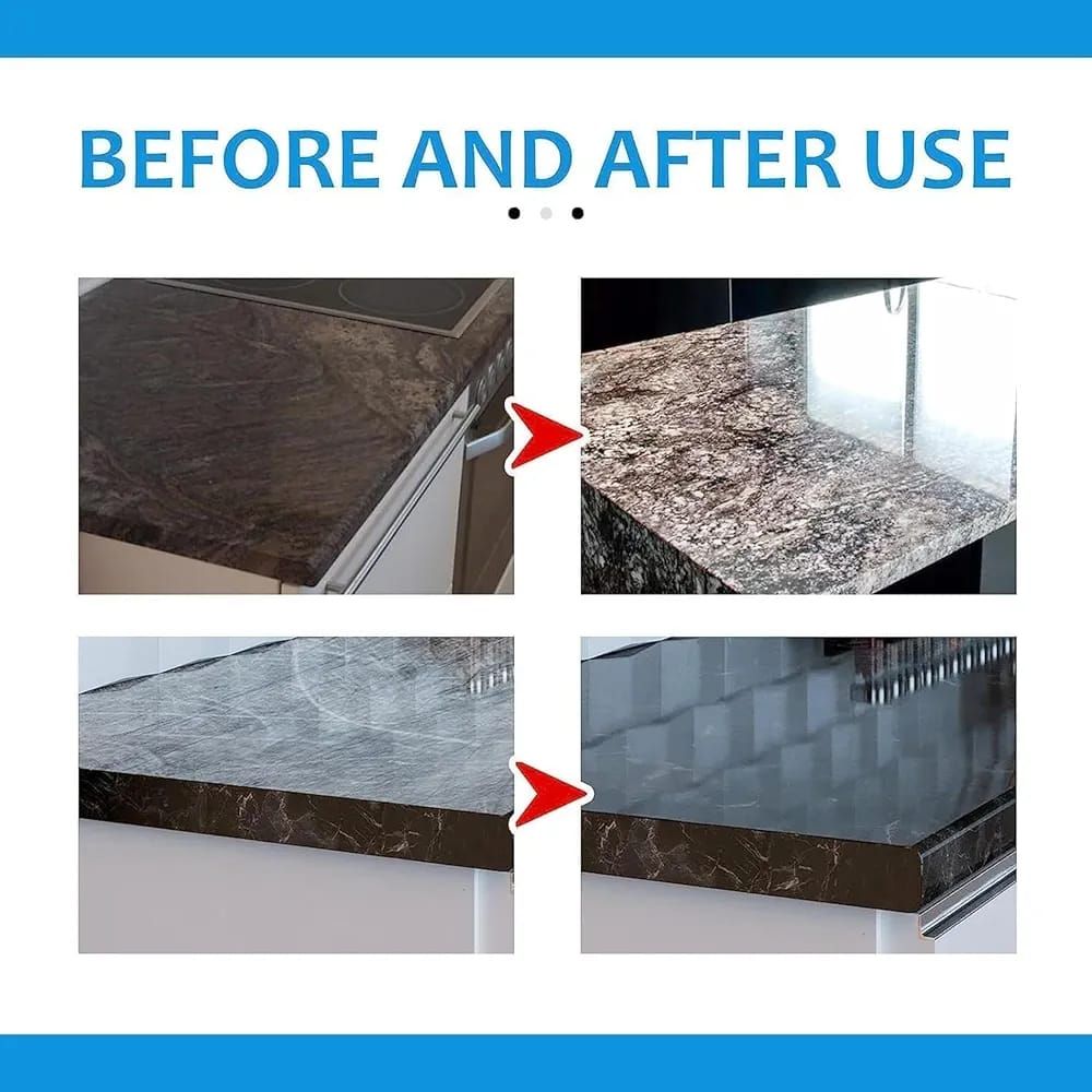 Stone crystal Agent Cleaner, Marble Cleaner and Polish, Universal Stone Cleaner(Tile cleaner) 250ml View Gallery - Pakistan
