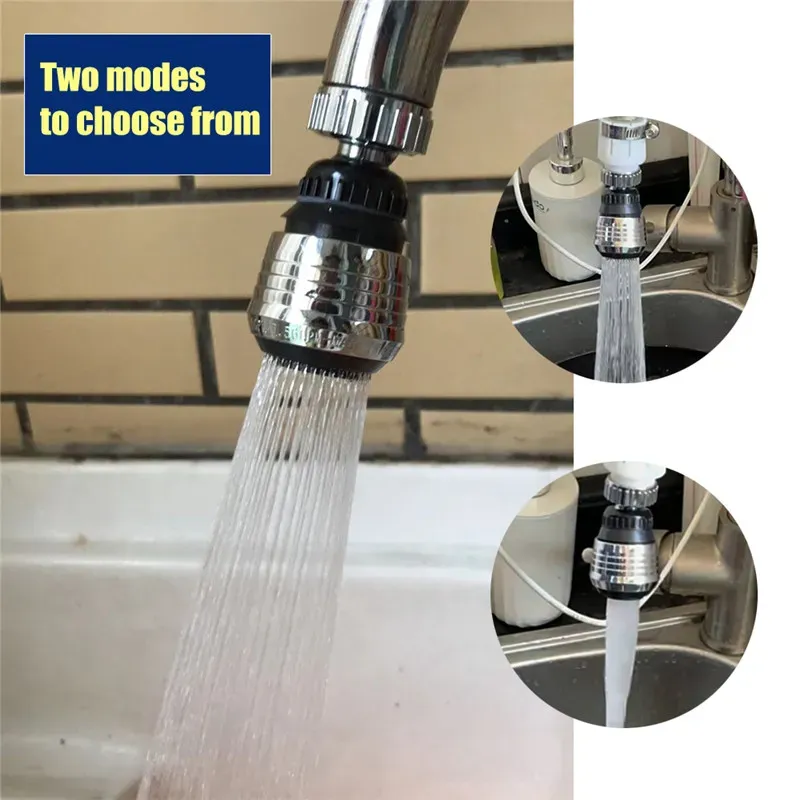 Multifunctional 360° water Faucet  Kitchen Sink Faucet Sprayer Water Saving Aerator 360 Degrees Rotatable View Gallery - Pakistan