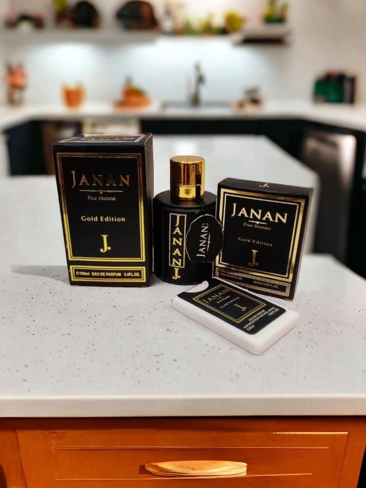 J. Janan Gold Edition Long Lasting Fragrance Perfume Set  (pack of 2 set )