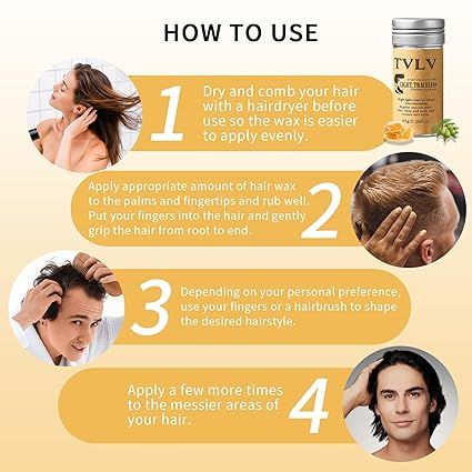TVLV Hair Wax Stick Broken Hair Finishing Styling Stick for Broken Hair, Wigs, Edge Control - Styling Wax for Fly Away &amp; Edge Frizz Hair View Gallery - Pakistan