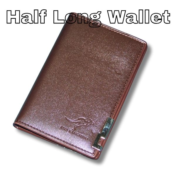 Men's Leather Half Long Wallet View Gallery - Pakistan