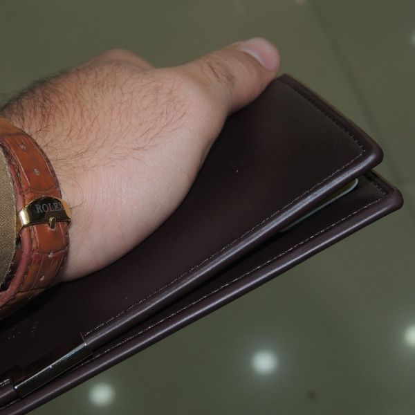 Men's Leather Half Long Wallet View Gallery - Pakistan