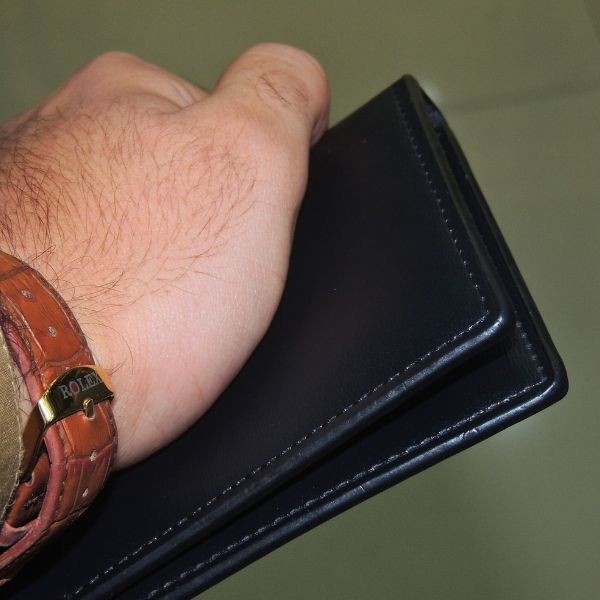 Men's Leather Half Long Wallet View Gallery - Pakistan
