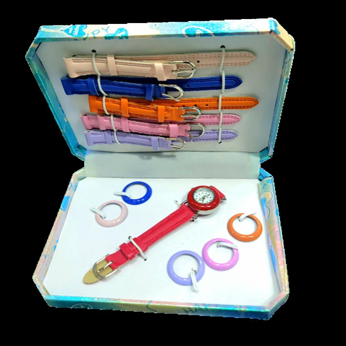 Bindas Collection 5 In 1-Multi Dials &amp;amp; Strap Wrist Watch