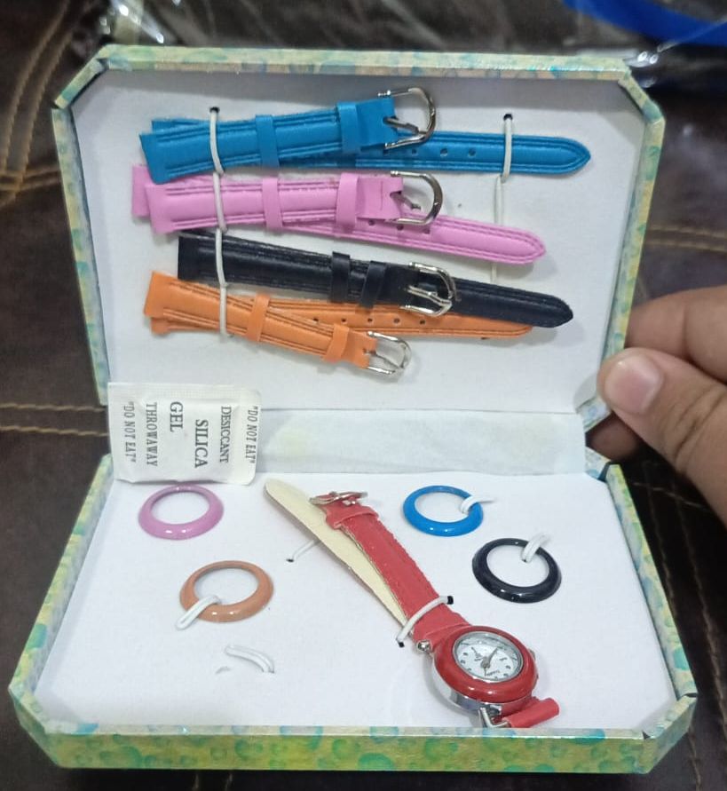 Bindas Collection 5 In 1-Multi Dials &amp; Strap Wrist Watch View Gallery - Pakistan