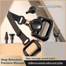 Rechargeable Massager Facial with Belt Model HB-016  04 Massage head attachement for muscle pain relief (random color) View Gallery - Pakistan