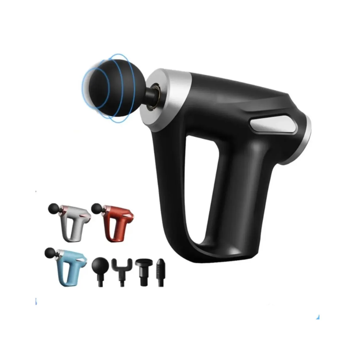 New Imported KH-810 Mini Facial Gun Rechargeable Handheld Muscle Massager (random color) View Gallery - Pakistan