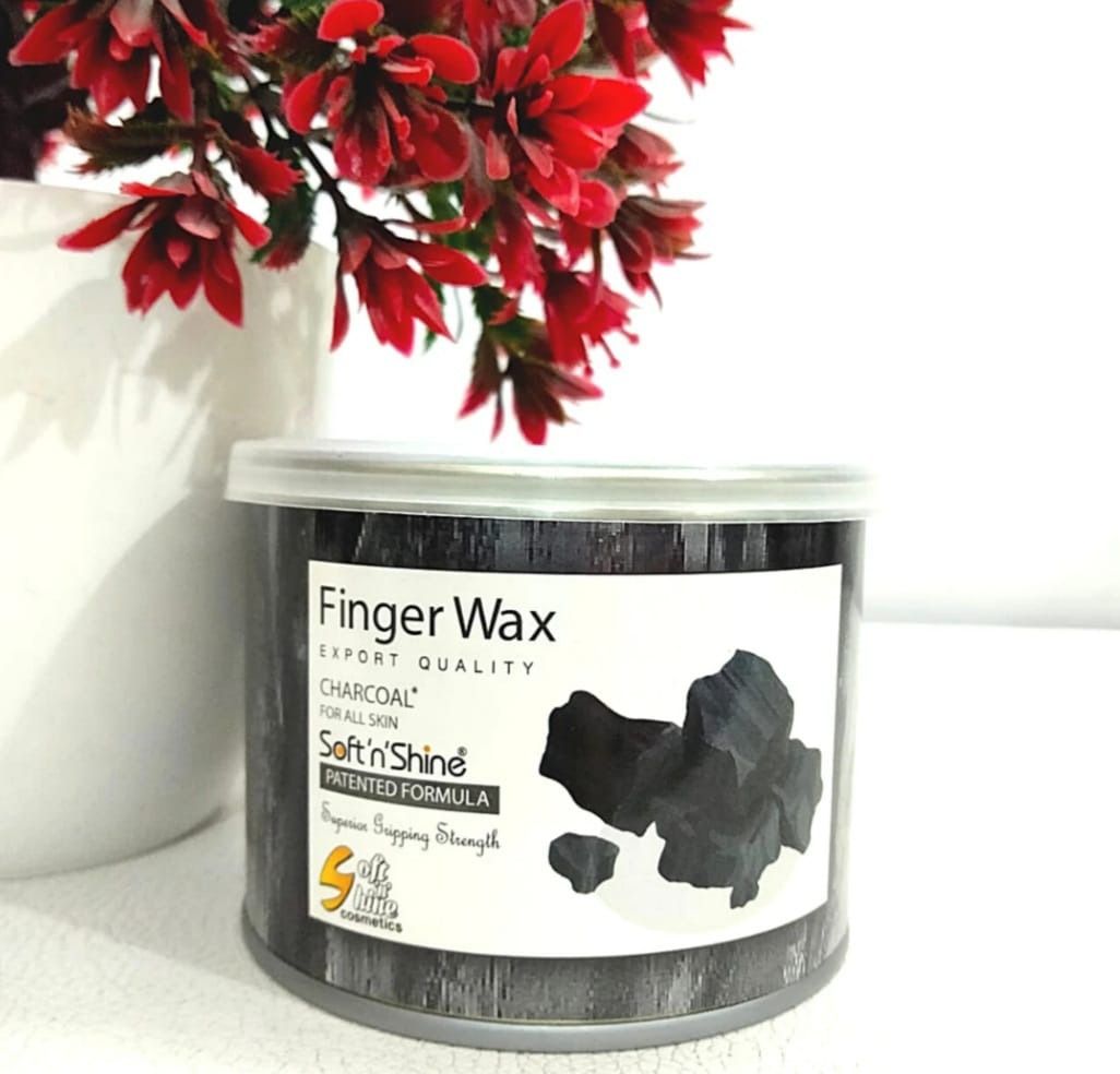Charcoal Soft N Shine  Finger Wax 225gm View Gallery - Pakistan