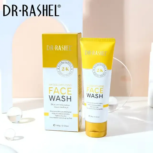 Dr.Rashel 24K Gold Anti-Aging Face Wash 100G View Gallery - Pakistan