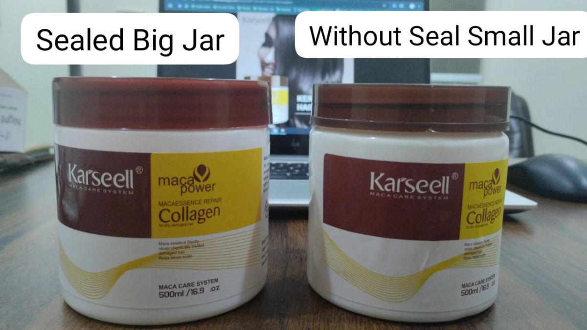 Sealed Packed | High Quality Karseell Hair Mask Collagen Hair Treatment Deep Repair Conditioning Argan Oil Collagen Mask – 500ml